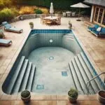 Drained Swimming Pool