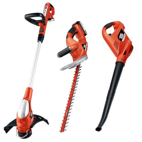 BLACK+DECKER Shrub Trimmer/Grass Shear Combo, Cordless, 3.6V (GSL35),  Orange, 11.81 x 4.88 x 5.56 inches